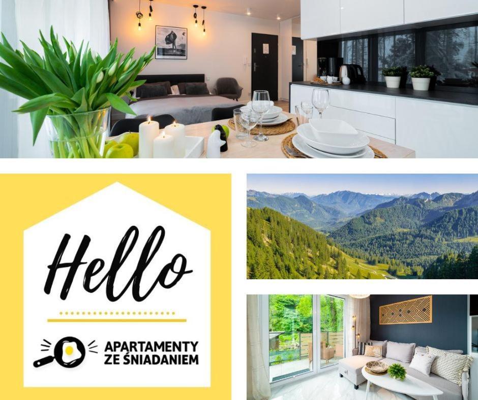 Hello Apartamenty - Wiking Przy Wyciagu Narciarskim カルパッチ エクステリア 写真